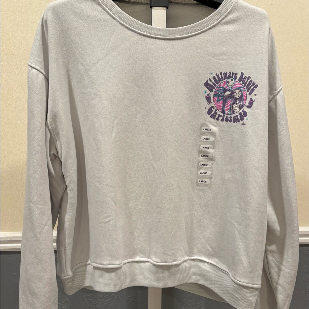 Disney Gray Nightmare Before Christmas Top